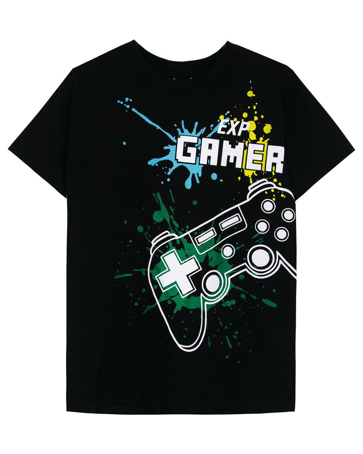 картинка Футболка для мальчика Let's go LG 52317 черный от магазина детских товаров ALiSa