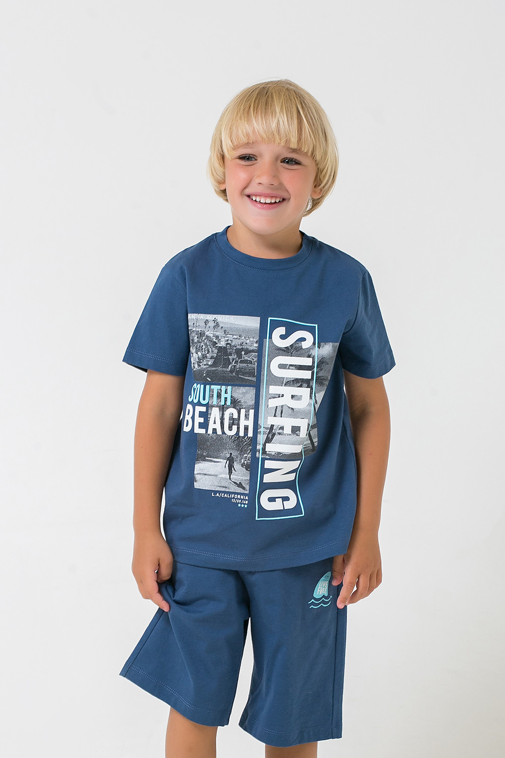 картинка Шорты для мальчика Crockid К 4816 темно-джинсовый к1267 от магазина детских товаров ALiSa