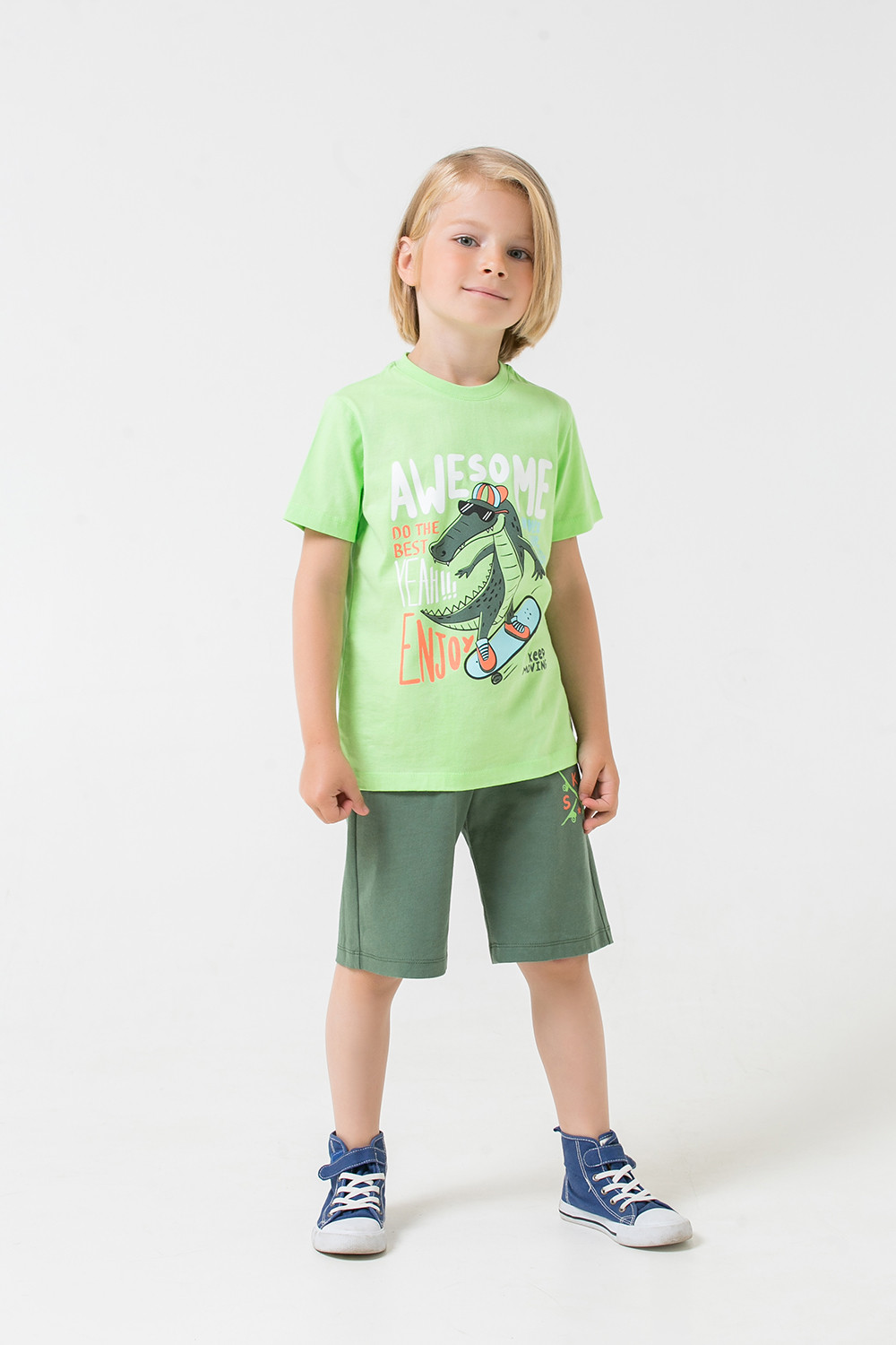 картинка Комплект для мальчика Crockid К 2749 зеленая мята + лесной мох к1261 от магазина детских товаров ALiSa
