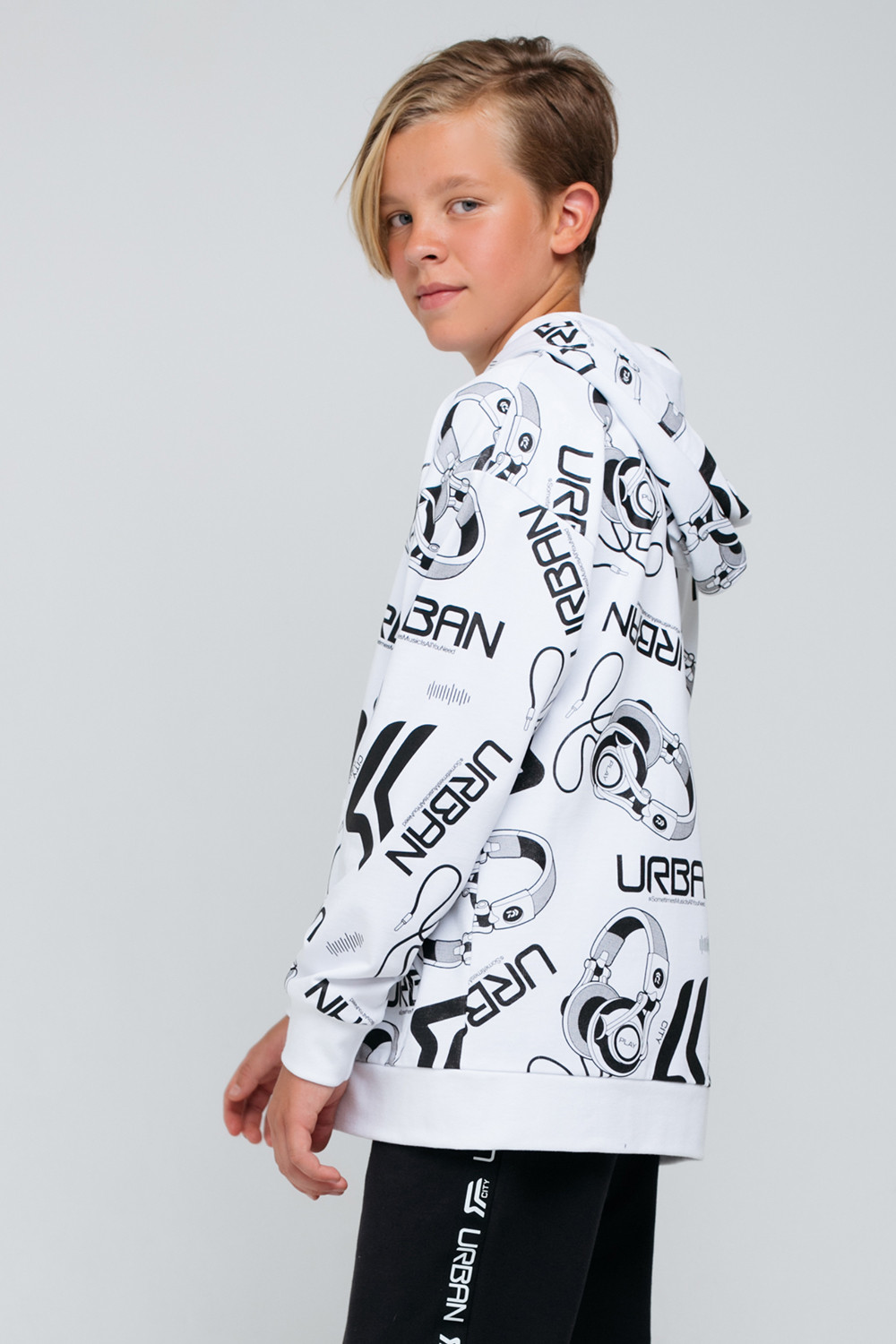 картинка Куртка для мальчика КБ 301612 белый к64 от магазина детских товаров ALiSa