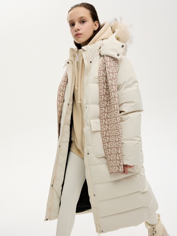 картинка Шарф детский NIKASTYLE 17з16925 Беж от магазина детских товаров ALiSa