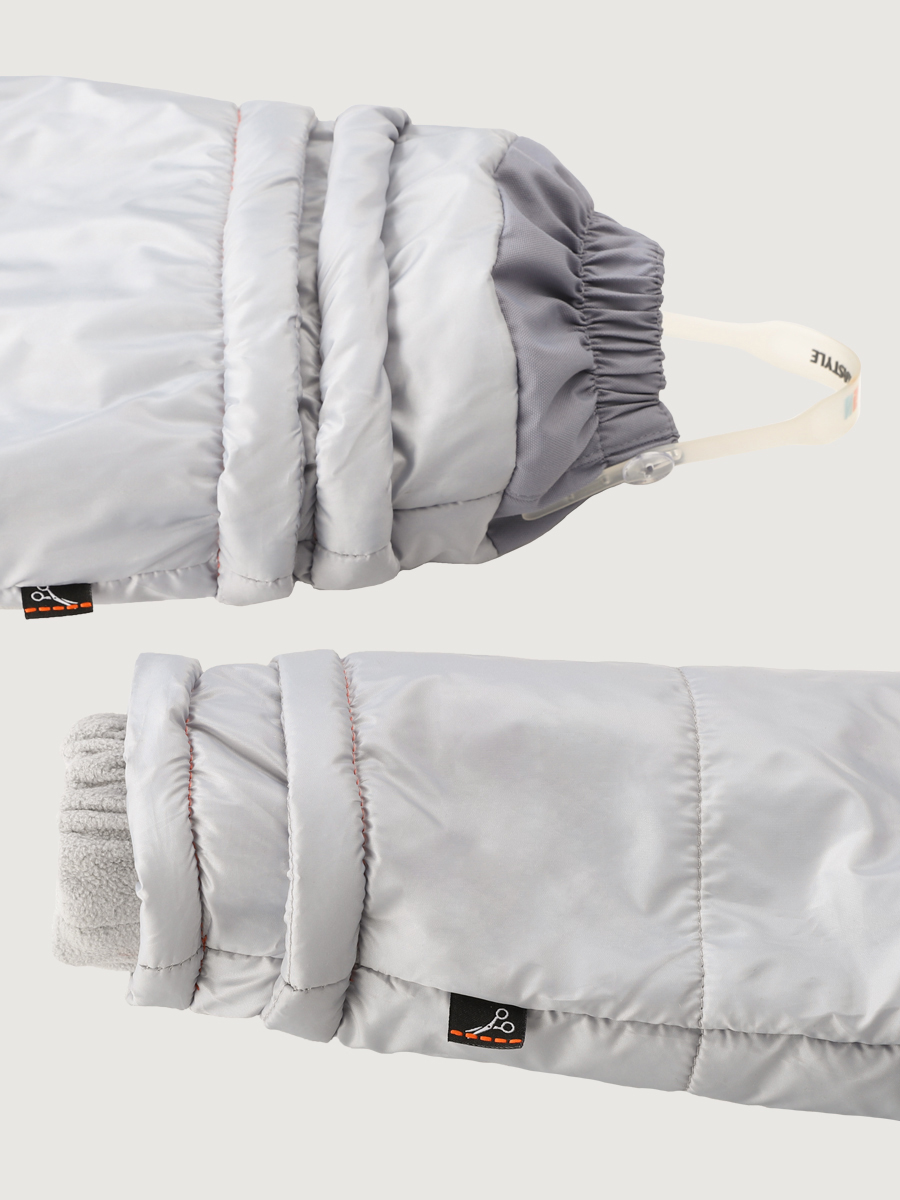 картинка Комбинезон утеплённый для девочки NIKASTYLE 8м1025 Розовый серый от магазина детских товаров ALiSa