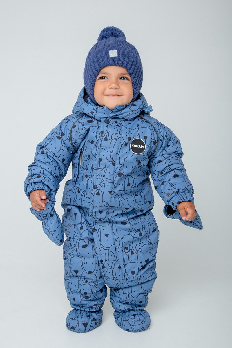 картинка Комбинезон зимний для мальчика Crockid ВК 60032/н/26 Ан от магазина детских товаров ALiSa