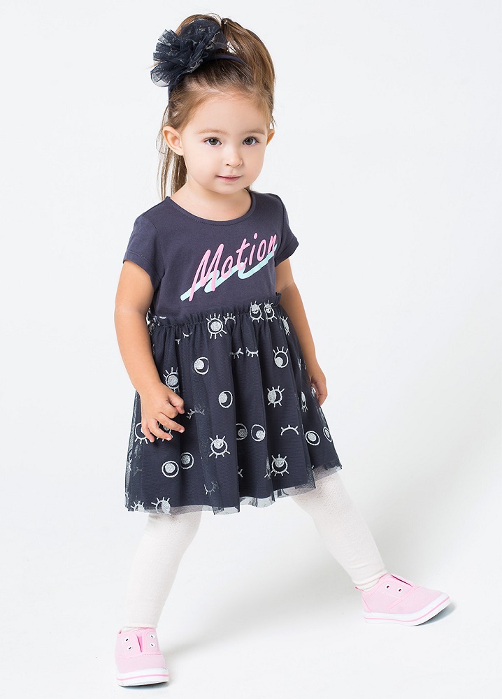 картинка Платье для девочки Crockid КР 5501 темно-серый3 к201 от магазина детских товаров ALiSa