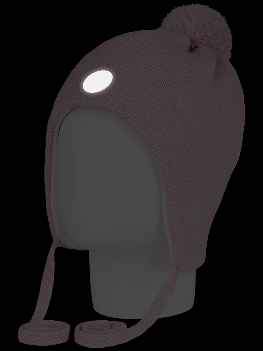 картинка Шапка утепленная для девочки NIKASTYLE 11з15425 Светло розовый от магазина детских товаров ALiSa