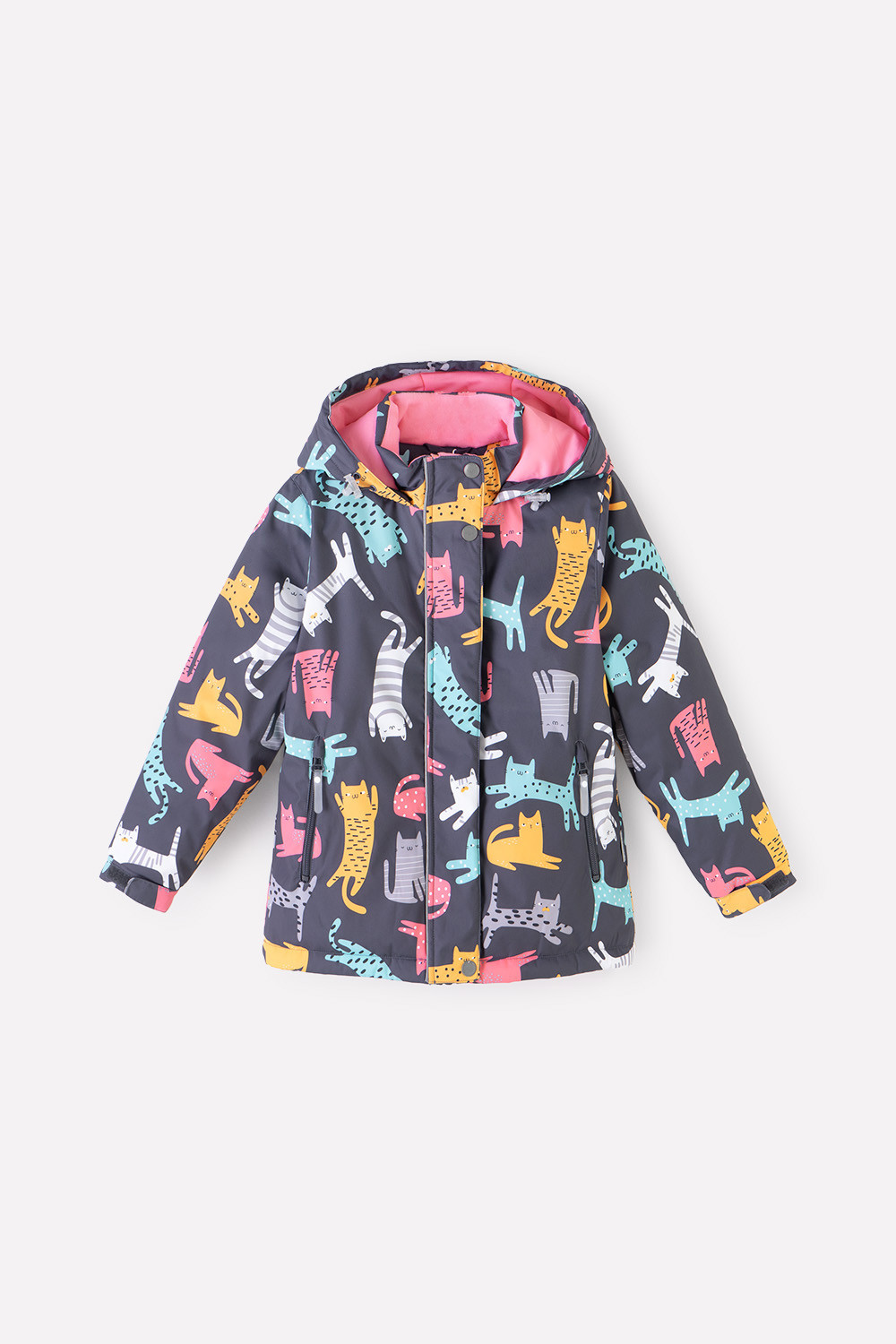 картинка Куртка зимняя для девочки Crockid ВК 38077/н/2 ГР от магазина детских товаров ALiSa