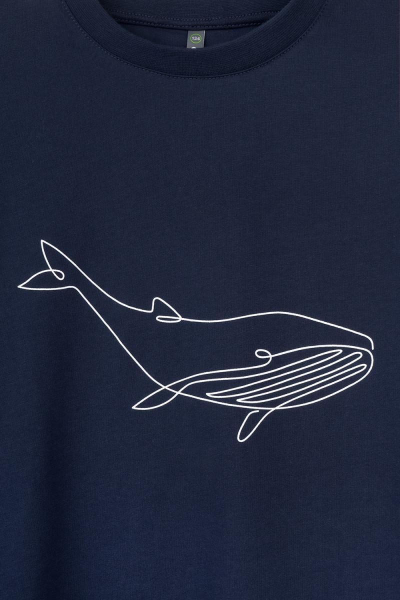 картинка Футболка для мальчика Crockid КР 302044 индиго к388 от магазина детских товаров ALiSa