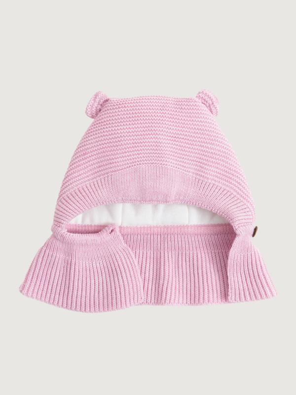 картинка Балаклава утепленная для девочки NIKASTYLE 10з15025 Светло-розовый от магазина детских товаров ALiSa