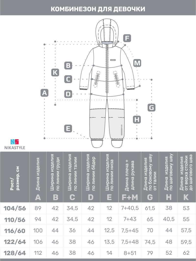картинка Комбинезон утеплённый для девочки NIKASTYLE 8м1225 Ягода черный от магазина детских товаров ALiSa