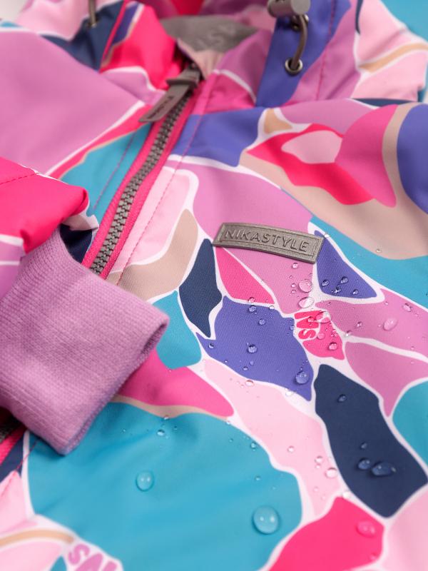 картинка Комбинезон утеплённый для девочки NIKASTYLE 8м1225 Ягода черный от магазина детских товаров ALiSa