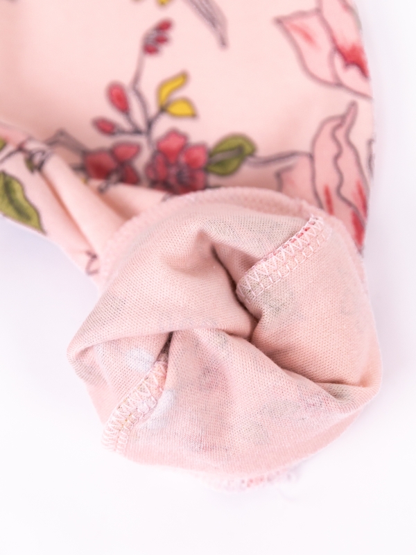 картинка Брюки для девочки Baby Boom П47/52-И Цветы Ар-Нуво на розовом я724 от магазина детских товаров ALiSa