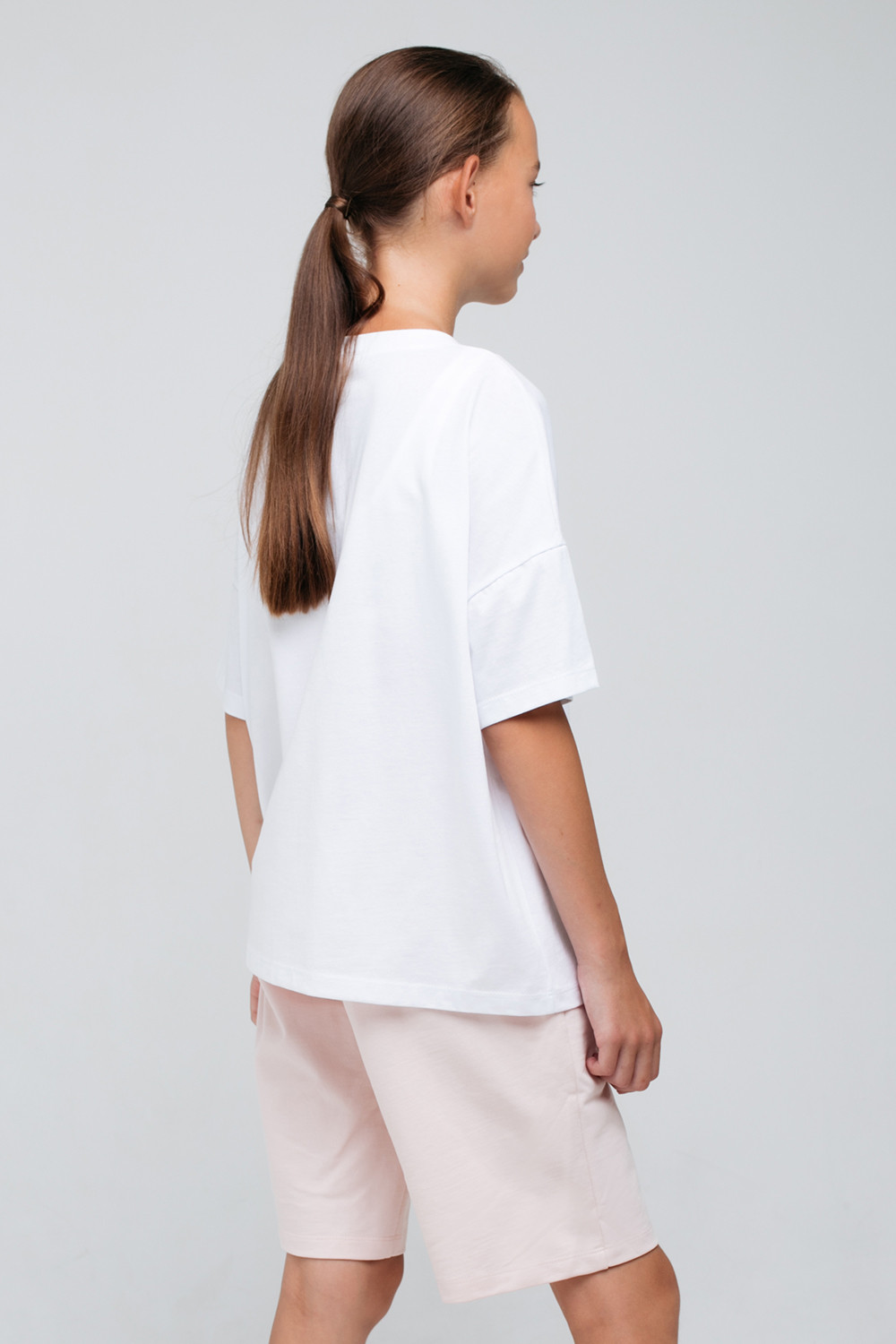 картинка Футболка для девочки КБ 301804 белый к65 от магазина детских товаров ALiSa