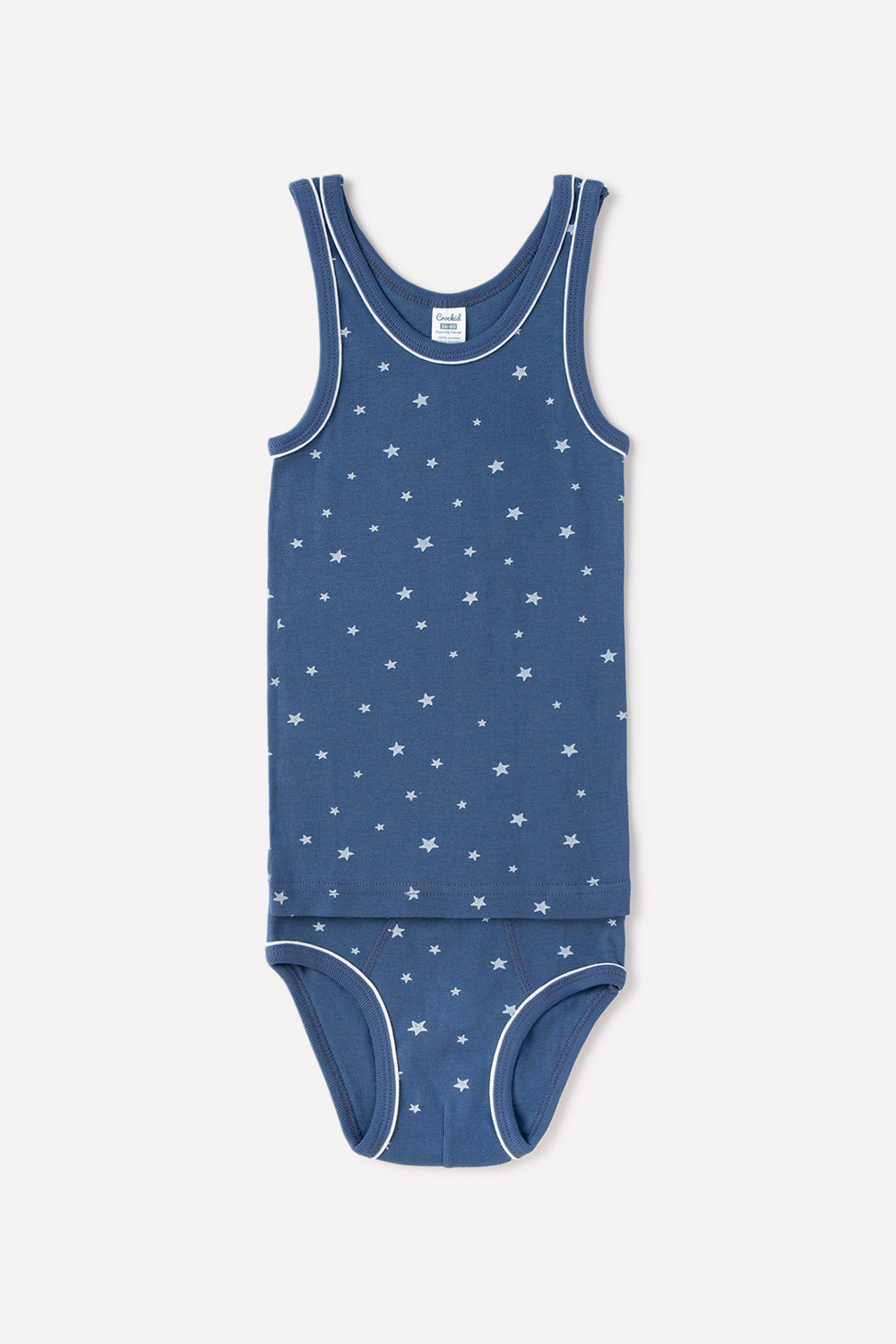 картинка Комплект для мальчика Crockid К 1100 ночное небо на ультрамарине от магазина детских товаров ALiSa