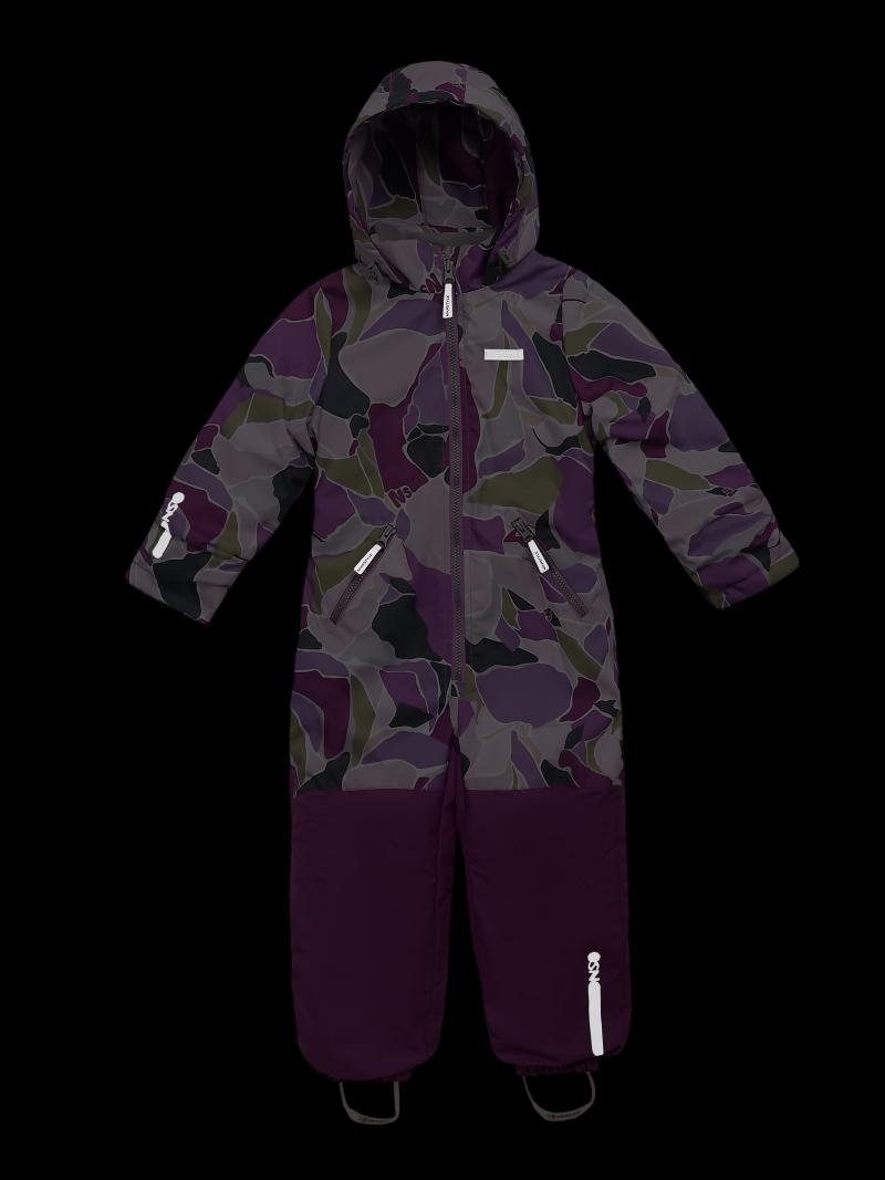 картинка Комбинезон утеплённый для девочки NIKASTYLE 8м1225 Цикламен брусника от магазина детских товаров ALiSa