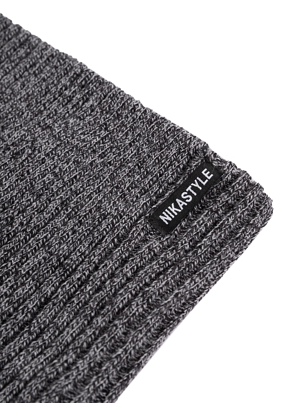 картинка Комплект шапка снуд для мальчика NIKASTYLE 12з16424 Антрацит от магазина детских товаров ALiSa