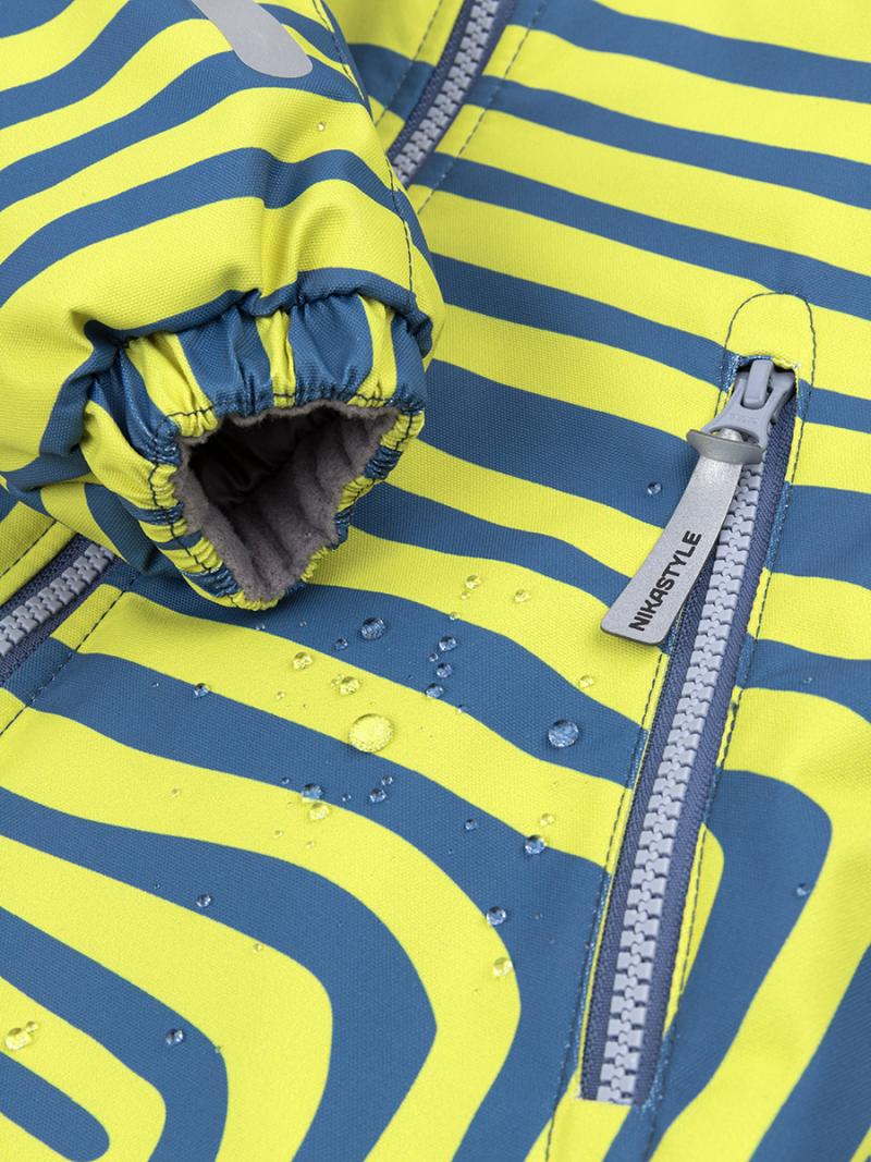 картинка Комплект утепленный для мальчика NIKASTYLE 7м1124 лайм графит от магазина детских товаров ALiSa