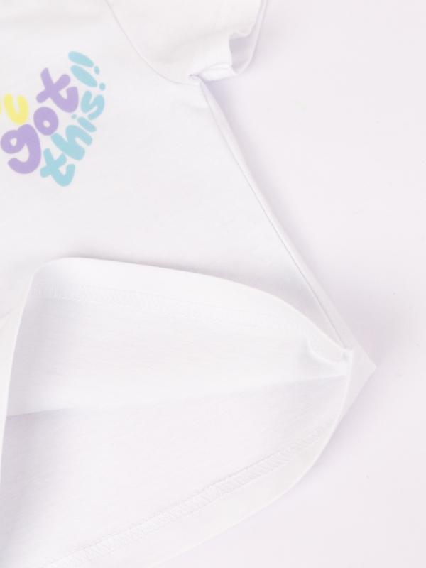 картинка Футболка детская Baby Boom Ф156/4-К Белый от магазина детских товаров ALiSa