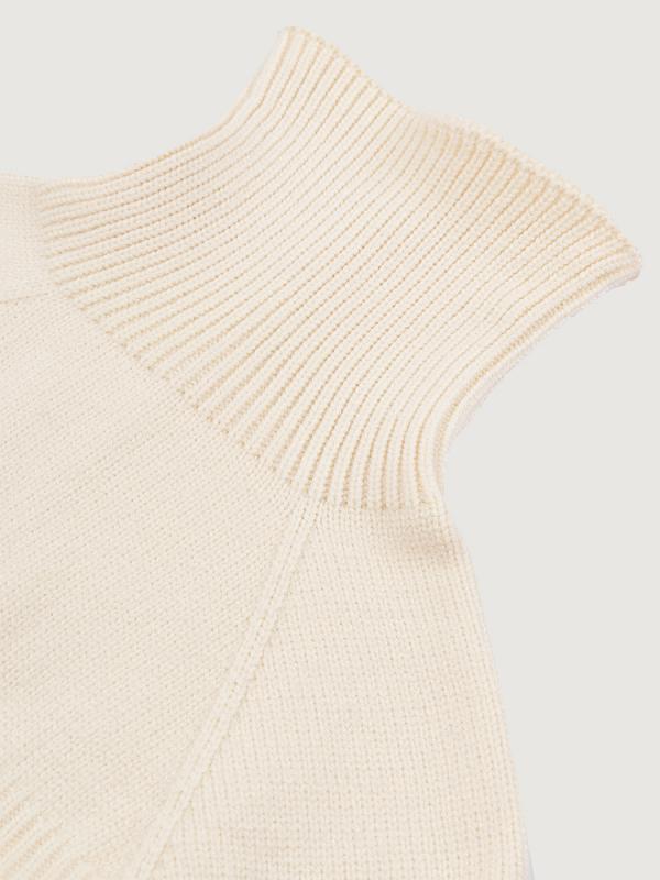 картинка Комплект шапка манишка для девочки NIKASTYLE 12з16025 Молоко от магазина детских товаров ALiSa