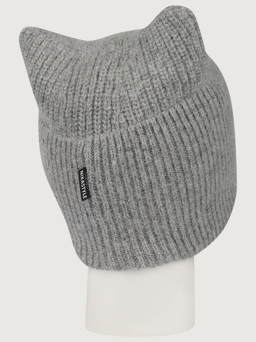 картинка Шапка зимняя для девочки NIKASTYLE 11з16425 Серый от магазина детских товаров ALiSa