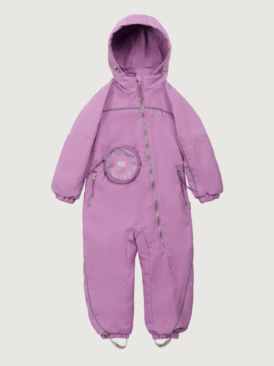 картинка Комбинезон утеплённый для девочки NIKASTYLE 8м2625 Орхидея от магазина детских товаров ALiSa