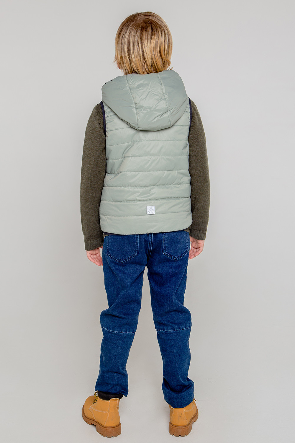 картинка Жилет демисезонный Crockid ВК 35009/9 ГР от магазина детских товаров ALiSa