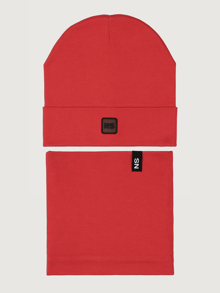 картинка Комплект деми шапка снуд для мальчика NIKASTYLE 12л12725 Чили от магазина детских товаров ALiSa