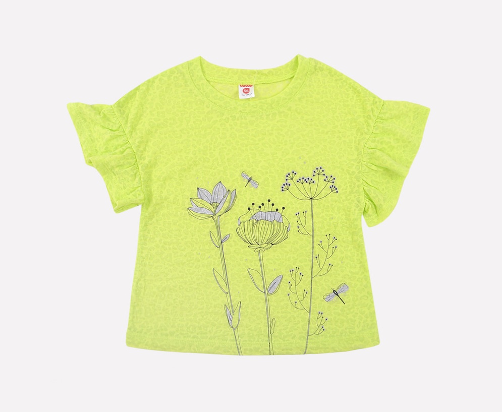 картинка Блузка для девочки Crockid К 301033 салатовый от магазина детских товаров ALiSa