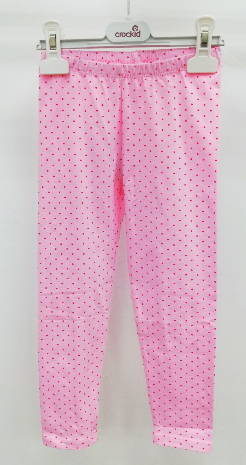 картинка Бриджи для девочки Crockid К 4074 розовое облако, горошки Ал от магазина детских товаров ALiSa