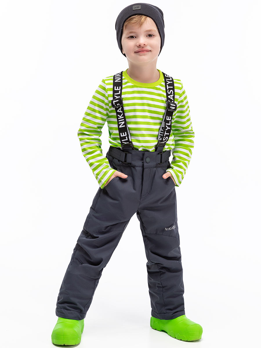 картинка Брюки демисезонные NIKASTYLE 2л3925 Графит от магазина детских товаров ALiSa
