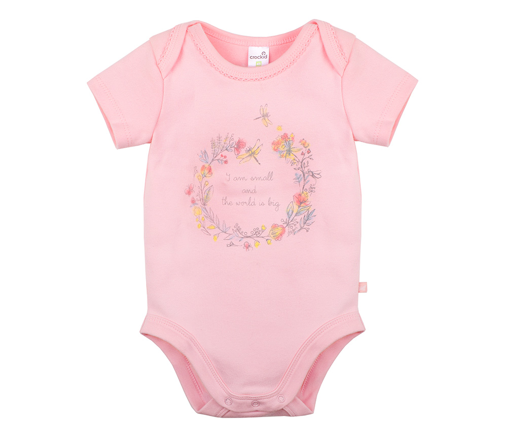 картинка Полукомбинезон для девочки Crockid К 6183 светлый лосось от магазина детских товаров ALiSa