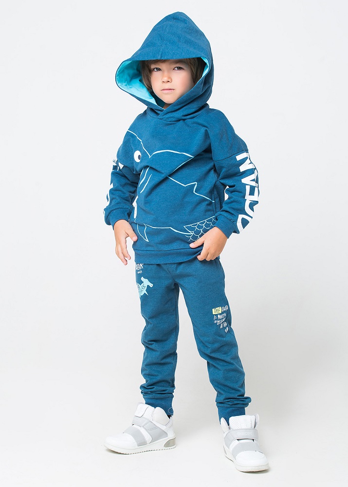 картинка Джемпер для мальчика Crockid КР 300636 морская волна к212 от магазина детских товаров ALiSa