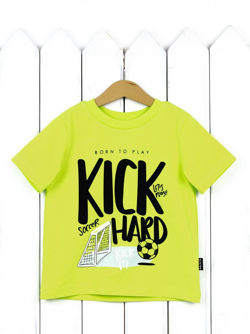 картинка Футболка для мальчика Baby Boom Ф101/4-П Дайкири Б107 от магазина детских товаров ALiSa