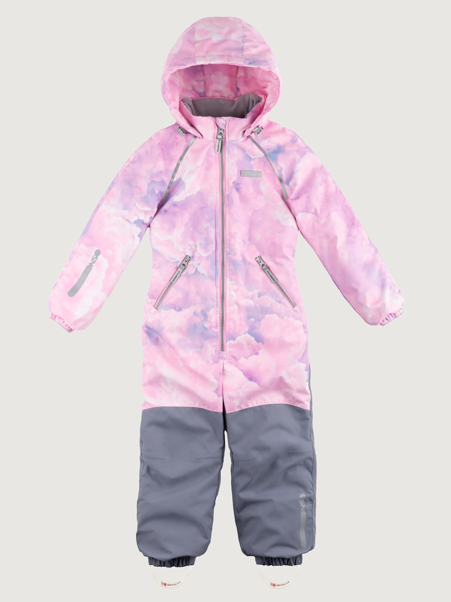 картинка Комбинезон утеплённый для девочки NIKASTYLE 8м0625 Розовый серый от магазина детских товаров ALiSa