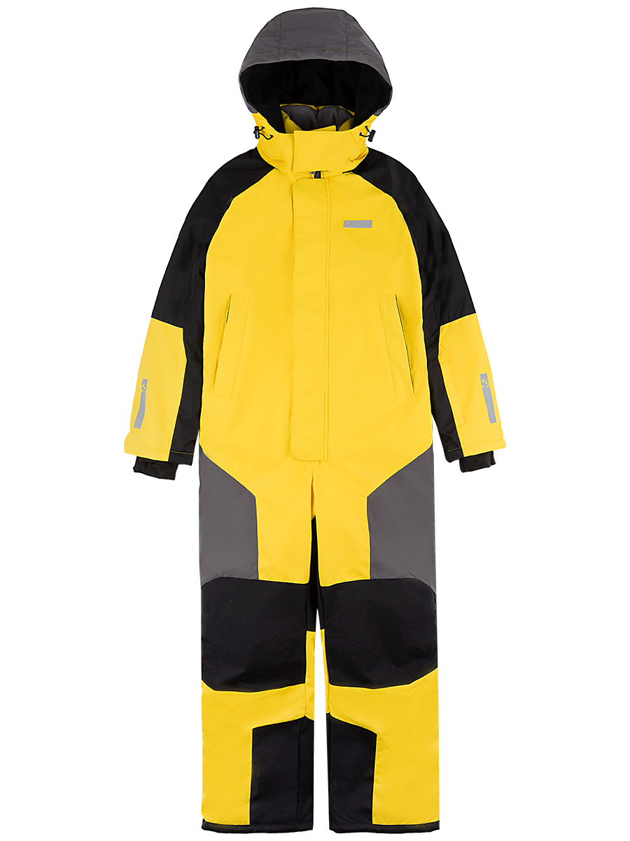 картинка Комбинезон зимний для мальчика NIKASTYLE 8з6724 Желтый черный от магазина детских товаров ALiSa