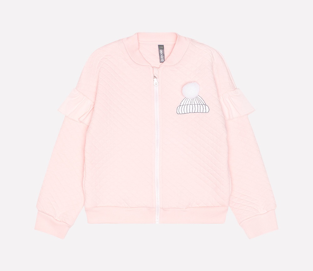 картинка Куртка для девочки Crockid КР 300776 светло-розовый к219 от магазина детских товаров ALiSa