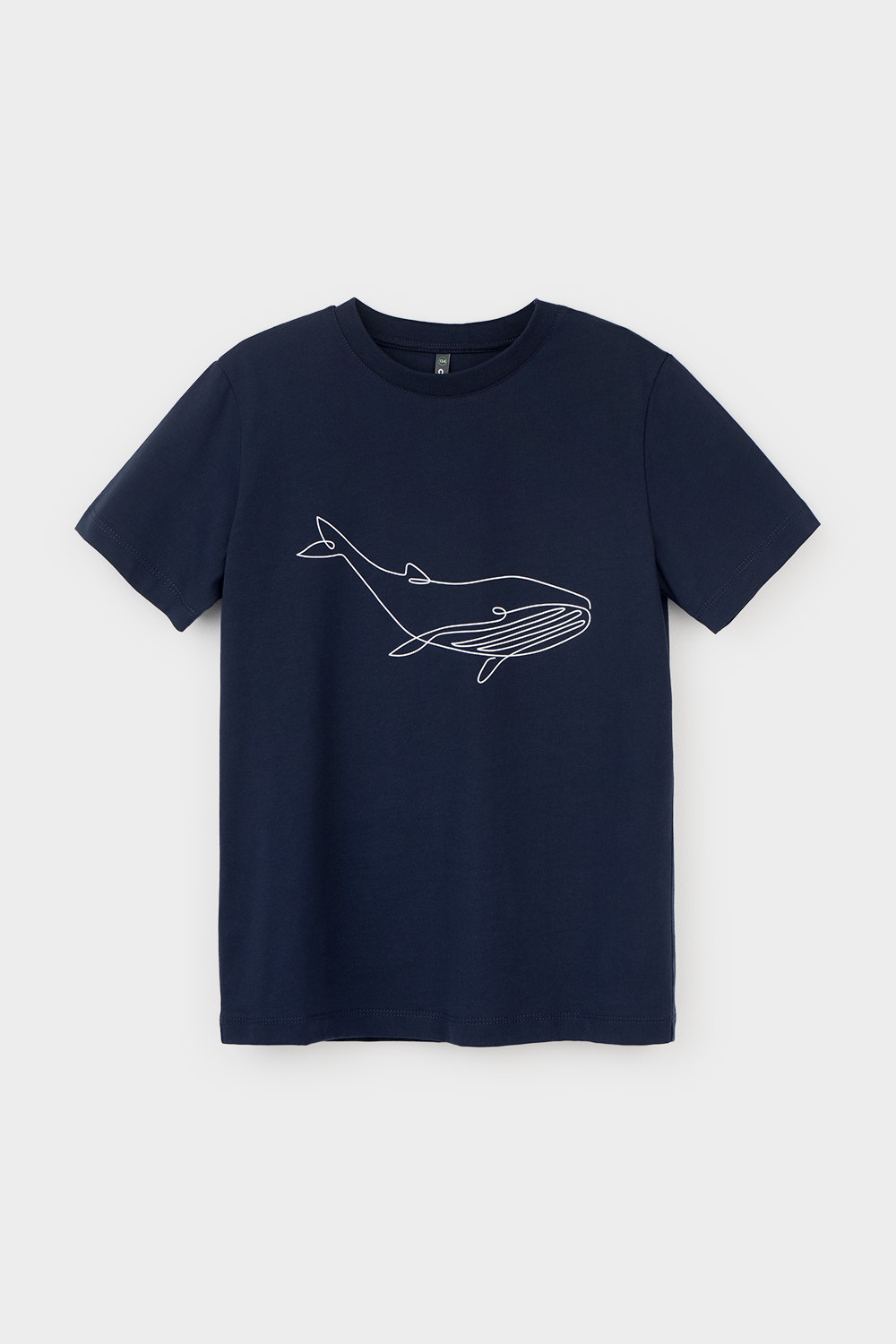 картинка Футболка для мальчика Crockid КР 302044 индиго к388 от магазина детских товаров ALiSa