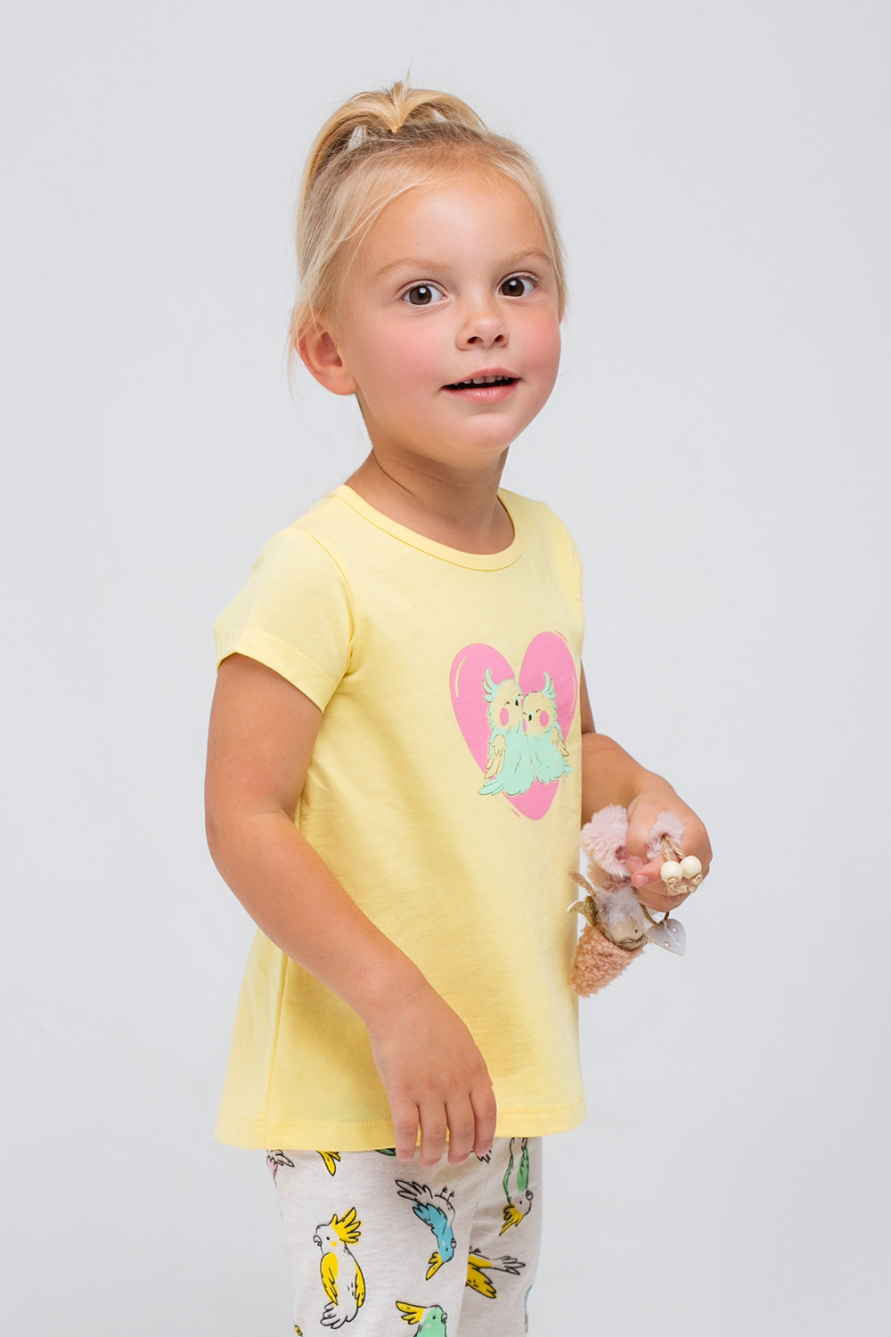 картинка Футболка для девочки Crockid КР 301656 солнечный к327 от магазина детских товаров ALiSa