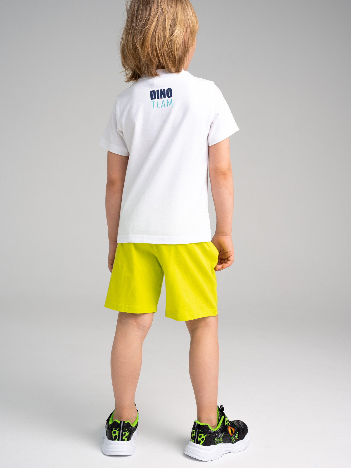 картинка Пижама для мальчика PL 12312102 Белый зеленый от магазина детских товаров ALiSa