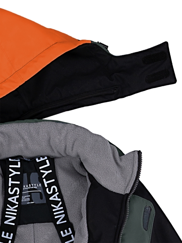 картинка Комбинезон зимний для мальчика NIKASTYLE 8з6724 Мох черный от магазина детских товаров ALiSa