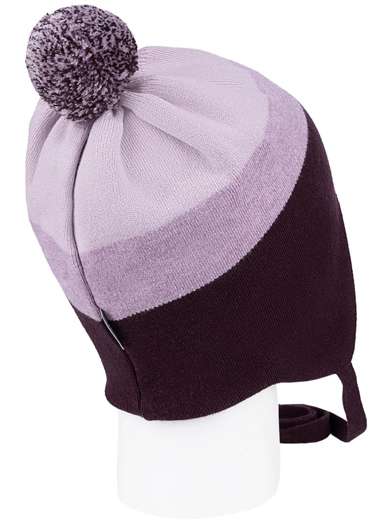 картинка Шапка для девочки NIKASTYLE 11м10424 вишня сухая роза от магазина детских товаров ALiSa