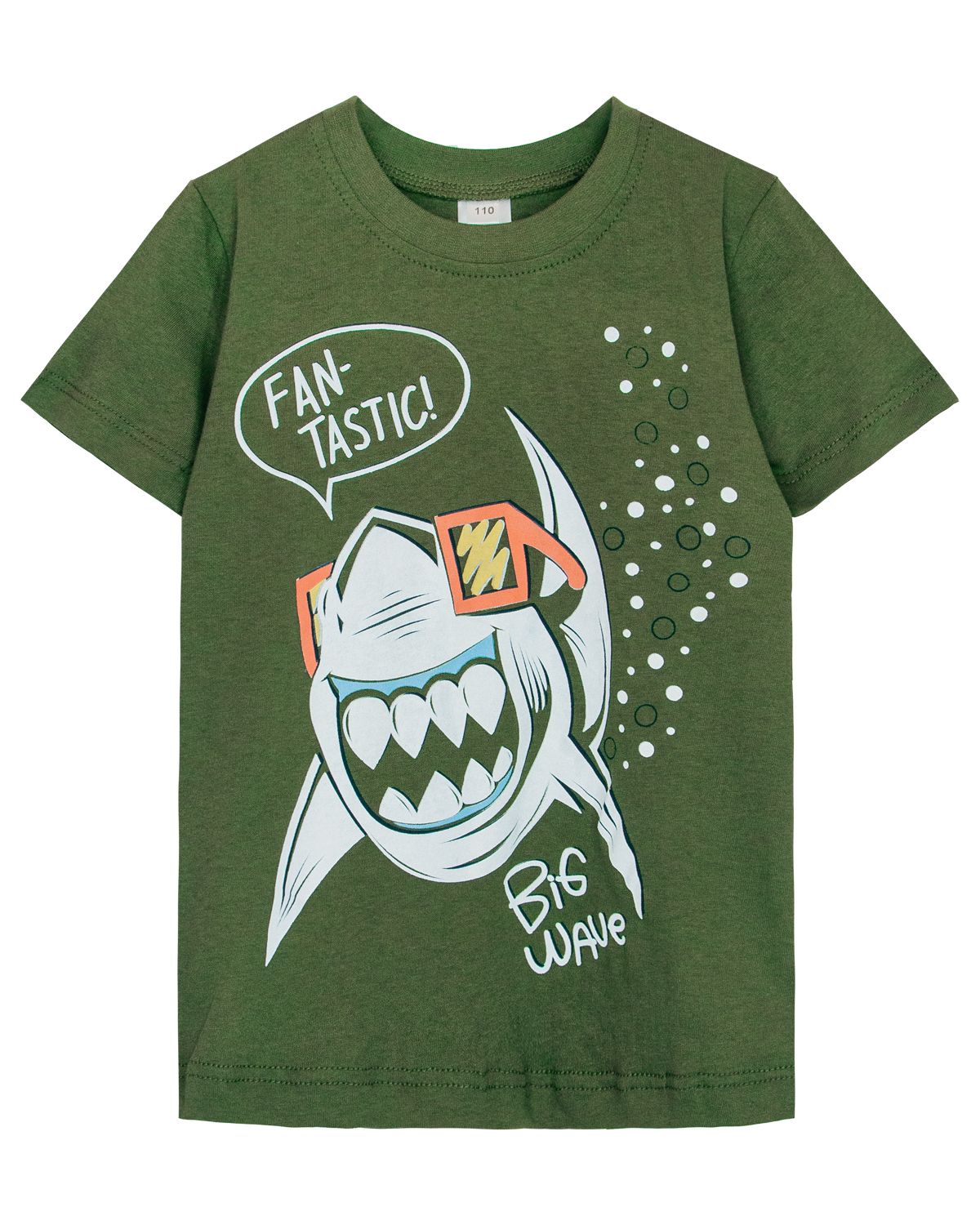 картинка Футболка для мальчика Let's go LG 52315 хаки от магазина детских товаров ALiSa