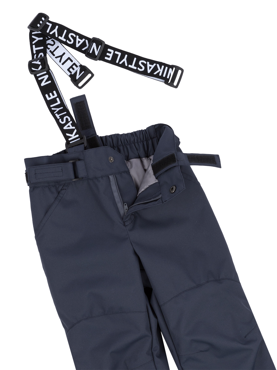 картинка Комплект утепленный для мальчика NIKASTYLE 7м1124 джинс графит от магазина детских товаров ALiSa