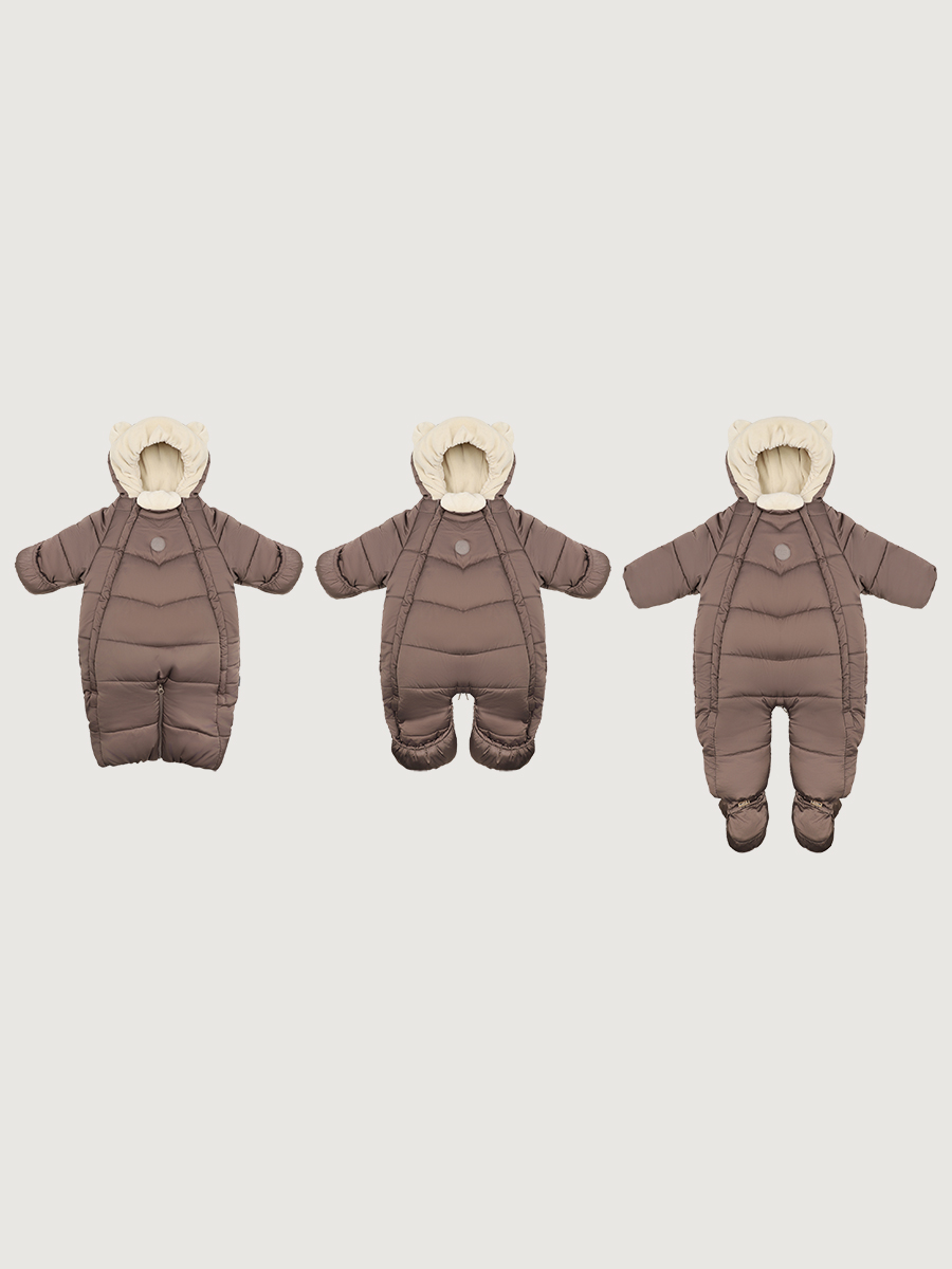 картинка Комбинезон детский NIKASTYLE 8з4125 Шоколад от магазина детских товаров ALiSa