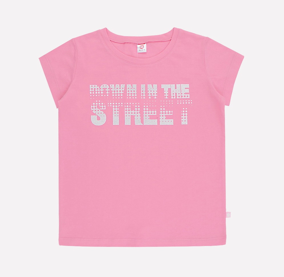 картинка Футболка для девочки Crockid К 3402 лососево-розовый от магазина детских товаров ALiSa