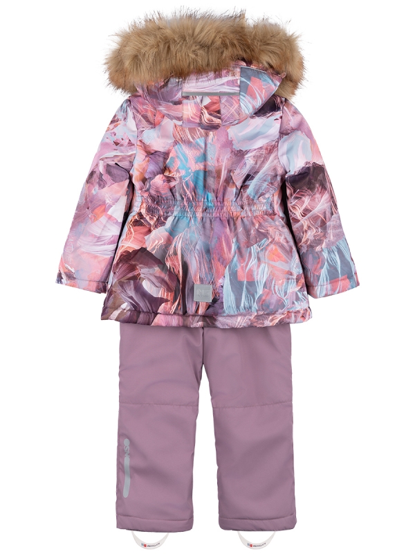 картинка Комплект зимний для девочки NIKASTYLE 7з1224 Кофе орхидея от магазина детских товаров ALiSa