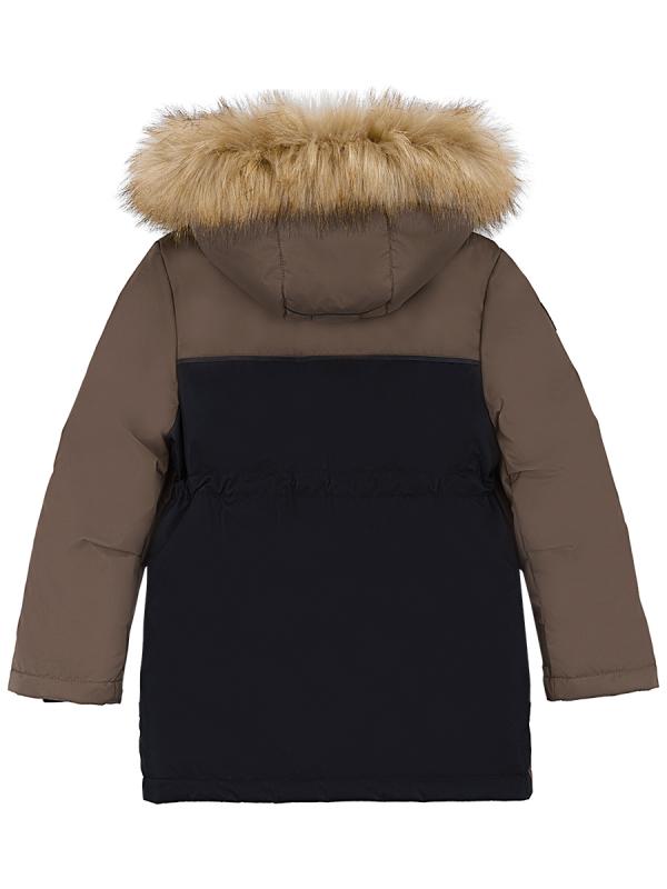 картинка Куртка зимняя для мальчика NIKASTYLE 4з3524 Орех от магазина детских товаров ALiSa