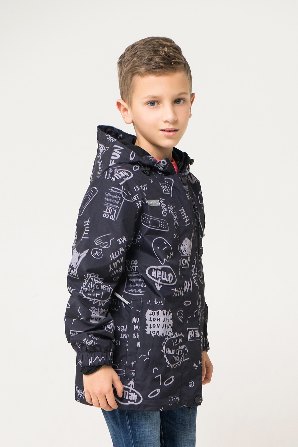 картинка Куртка ветровочная для мальчика Crockid ВК 30075/н/1 ГР от магазина детских товаров ALiSa