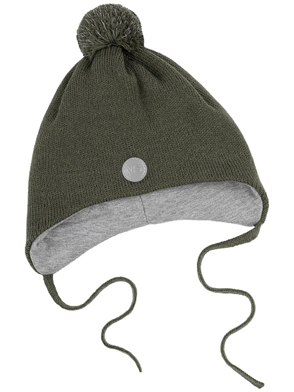 картинка Шапка утепленная для мальчика NIKASTYLE 11з15424 Полынь от магазина детских товаров ALiSa