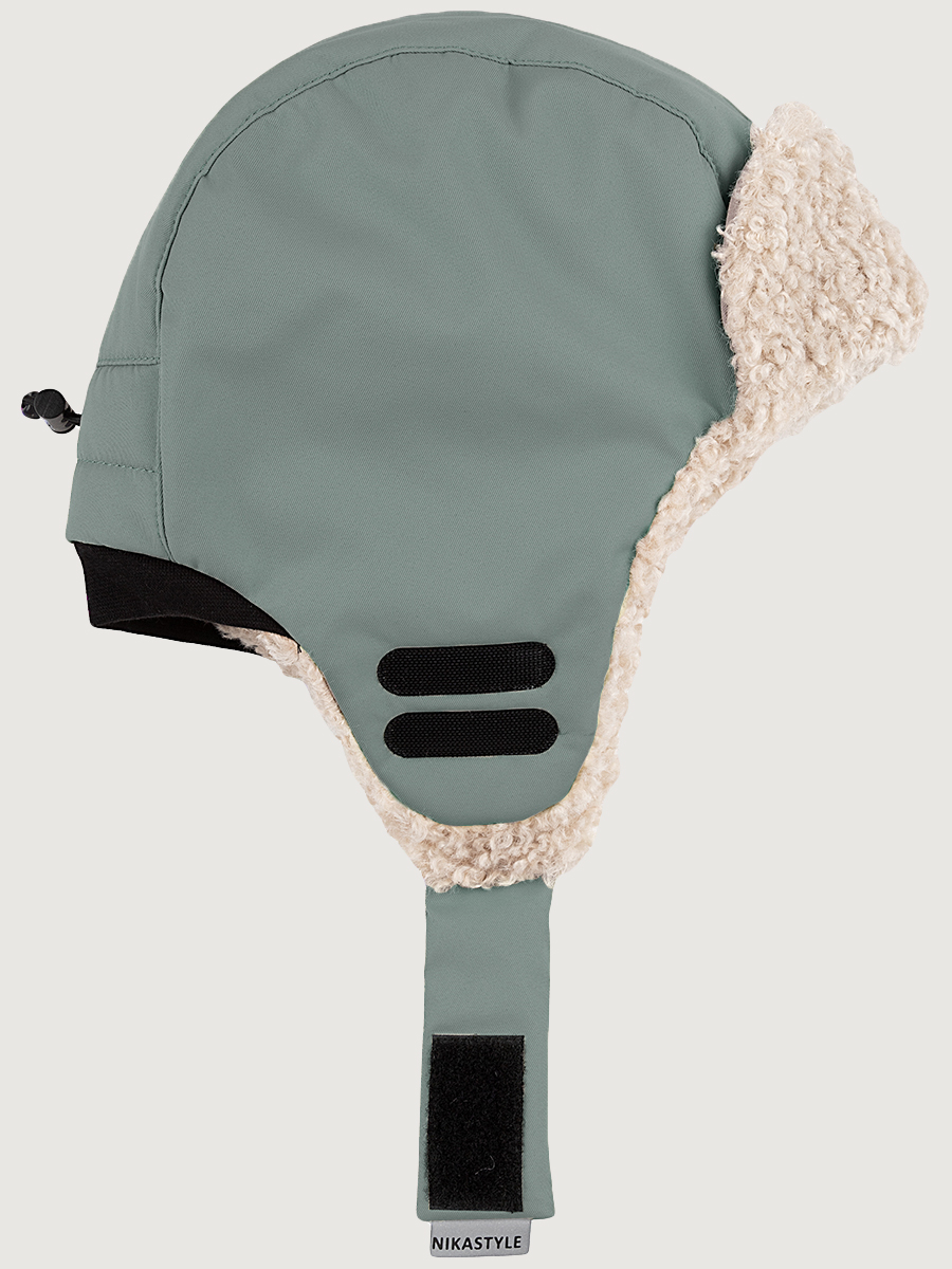 картинка Шапка мембранная утепленная NIKASTYLE 11з16325 Полынь от магазина детских товаров ALiSa