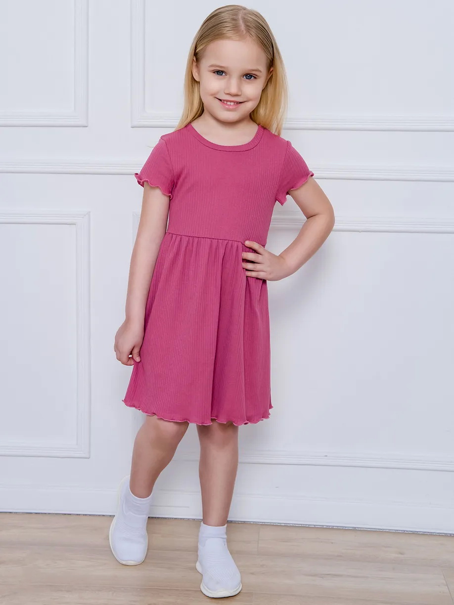 картинка Платье для девочки Youlala 1674700101 Бордо от магазина детских товаров ALiSa